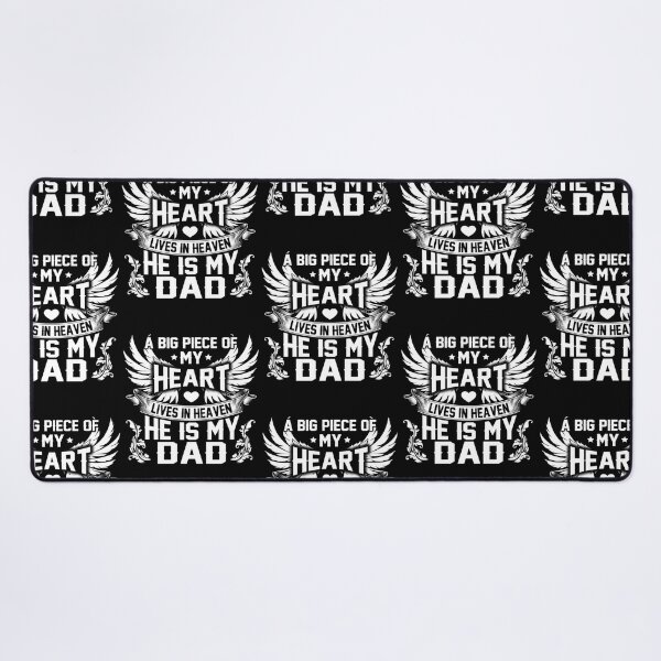 Item preview, A Big Piece Of My Heart Lives In Heaven He Is My Dad Miss designed and sold by JosefCepak.
