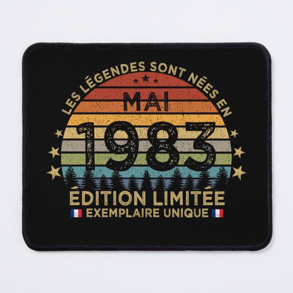 Item preview, Anniversaire 40 Ans Les Legendes Sont Nees en Mai 1983 designed and sold by cssdru.