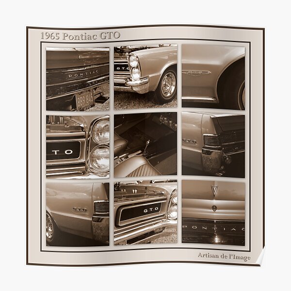 1965 Pontiac GTO Poster