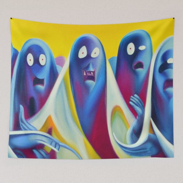 Item preview, Psycho Madness - Blue Ghosts designed and sold by PsychoMadness.