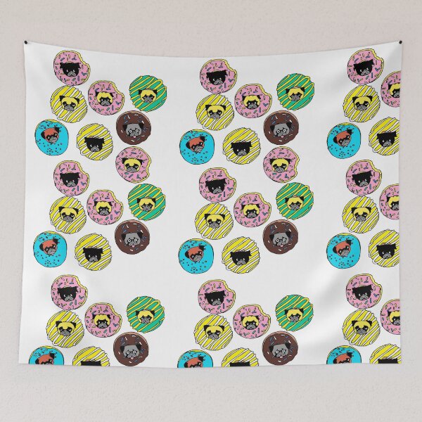 Item preview, Pug Donuts designed and sold by Huebucket.