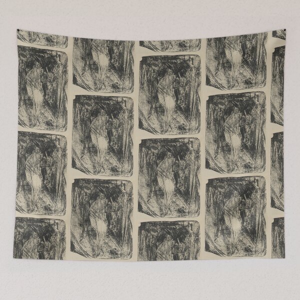Item preview, Ernst Ludwig Kirchner  Dame Im Regen (1914) designed and sold by TeeARTHY.