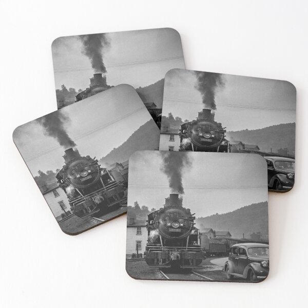 Item preview, Coal Train, West Virginia 1930s designed and sold by lobodelnoir.