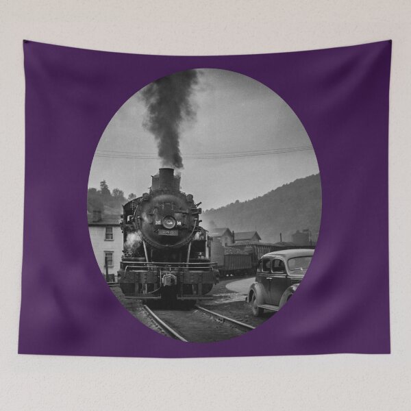 Item preview, Coal Train, West Virginia 1930s designed and sold by lobodelnoir.