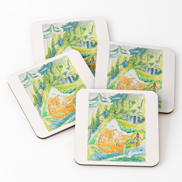 Item preview, Ernst Ludwig Kirchner   Davoser Landschaft mit Bergbauern designed and sold by TeeARTHY.
