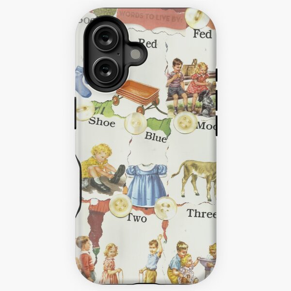 See Dick & Jane's Crazy Quilt.. iPhone Tough Case