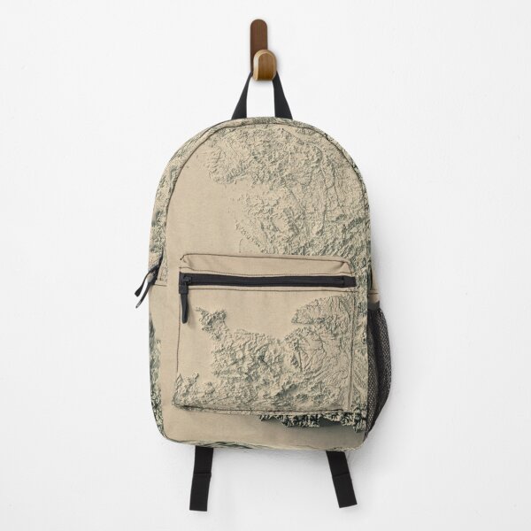 Item preview, France Shaded Relief Map 3D digitally-rendered designed and sold by ThinkAboutMaps.