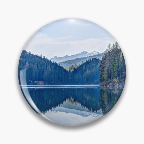 Item preview, Trees, sky and mountains, psychological calmness and reflection of the image on the water designed and sold by Ahmedslman.
