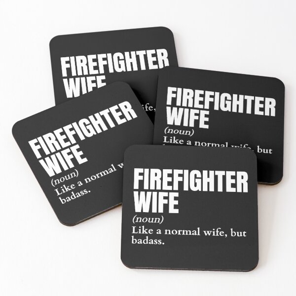 Item preview, Funny Badass Firefighter Wife Definition designed and sold by EndlessFreedom.