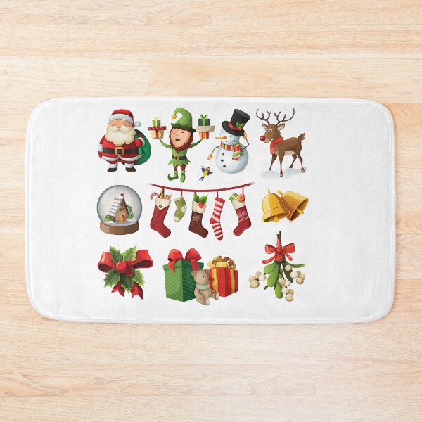 Item preview, Santa Claus Christmas ornament Christmas tree, Christmas elements, food, christmas Decoration designed and sold by BlackDiamond96.