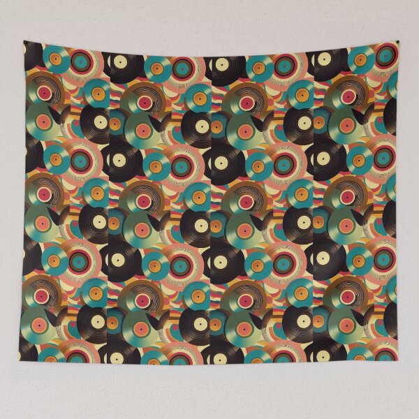 Item preview, Retro Vinyl Records designed and sold by BuraxisDesigns.