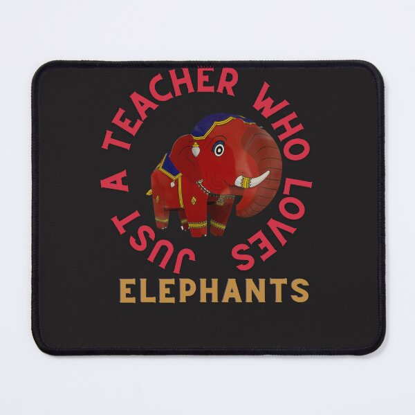 Item preview, Just a teacher who loves elephants designed and sold by t1n3333.