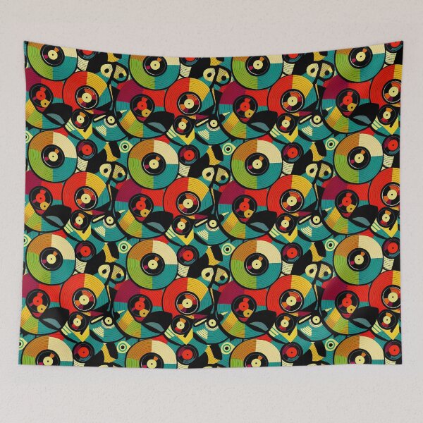 Item preview, Retro Vinyl Records designed and sold by BuraxisDesigns.