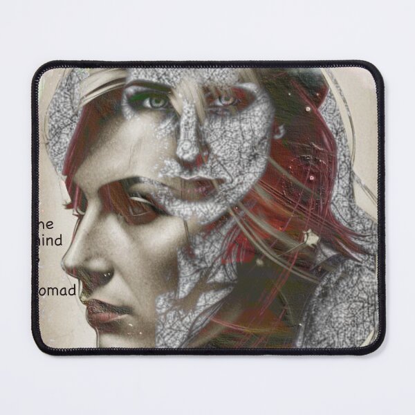 Item preview, The Mind is a Nomad  designed and sold by ArtbyDigman.