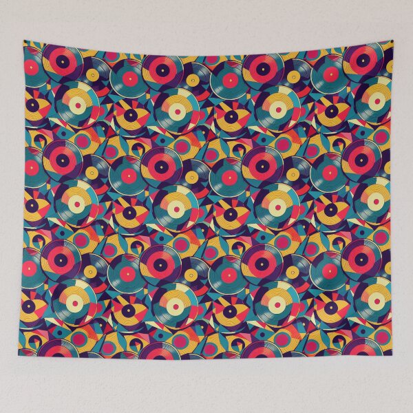 Item preview, Retro Vinyl Records designed and sold by BuraxisDesigns.