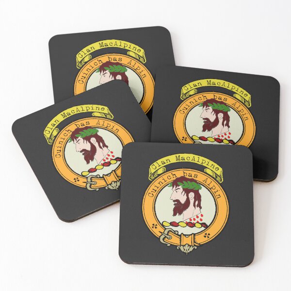 Item preview, MacAlpine Clan Surname crest designed and sold by BagTown Clans.