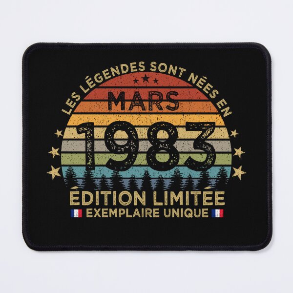 Item preview, Anniversaire 40 Ans Les Legendes Sont Nees en Mars 1983 designed and sold by cssdru.