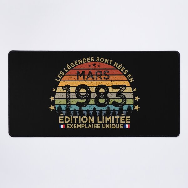 Item preview, Anniversaire 40 Ans Les Legendes Sont Nees en Mars 1983 designed and sold by cssdru.