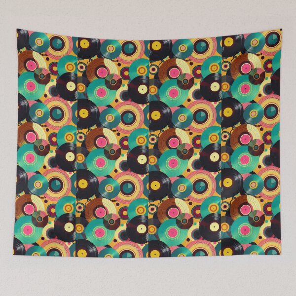 Item preview, Retro Vinyl Records designed and sold by BuraxisDesigns.