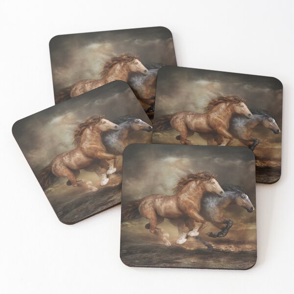 Item preview, Running Horses  Wall Art designed and sold by Shanina Conway.