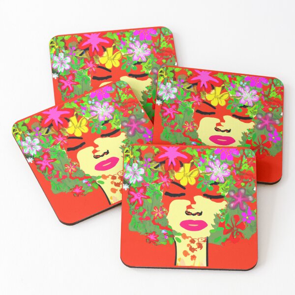 Item preview, FACE WOMAN ECOLOGICAL YELLOW designed and sold by CSJ7.