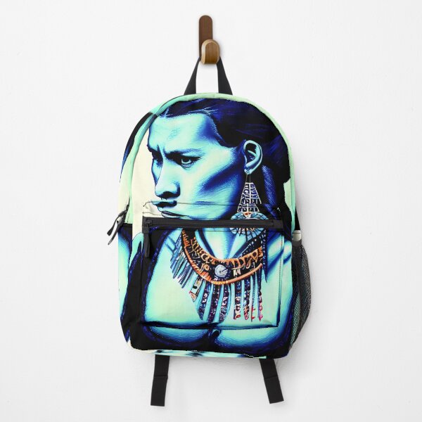 Item preview, Native American woman portrait designed and sold by BigBrainArtwork.