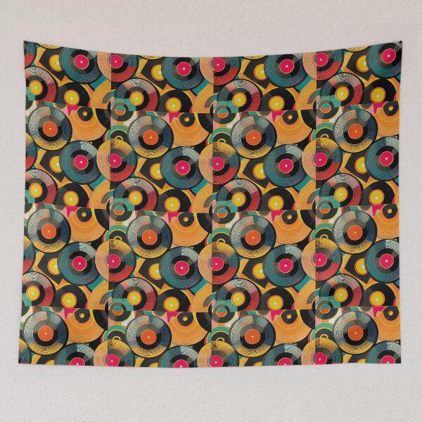 Item preview, Retro Vinyl Records designed and sold by BuraxisDesigns.