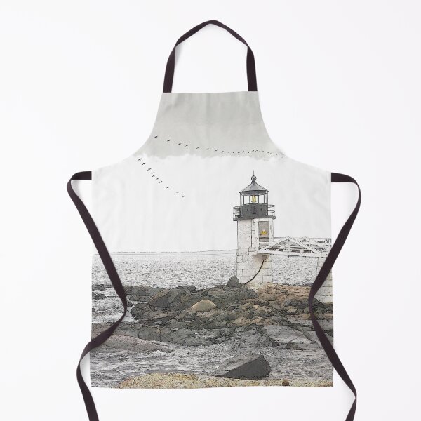 Item preview, Maine Marshall Lighthouse - Original Art designed and sold by alpendesigns.