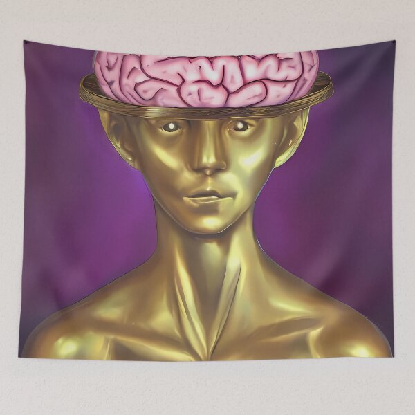 Item preview, Golden boy big Brain designed and sold by BigBrainArtwork.