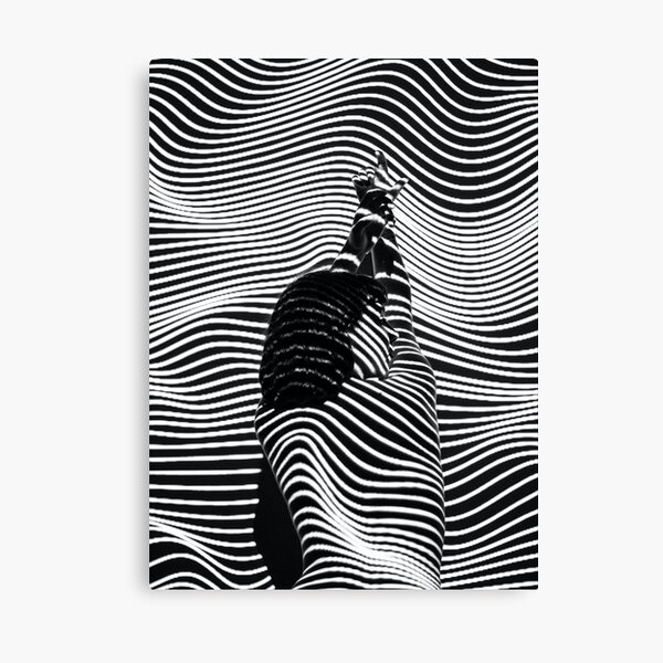 Item preview, Nude woman with black & white shadowy patterns  designed and sold by Royalnovalux.