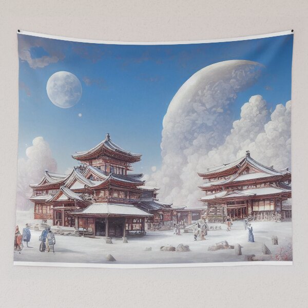 Item preview, Snowed Over Renaissance Tavern 4 designed and sold by Styxiann.