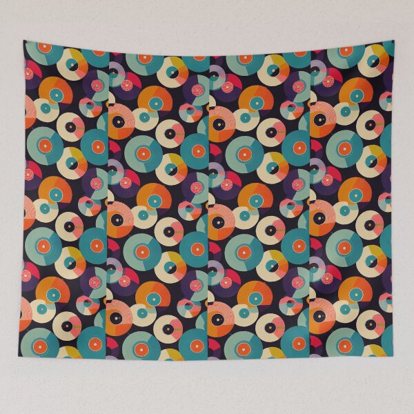Item preview, Retro Vinyl Records designed and sold by BuraxisDesigns.