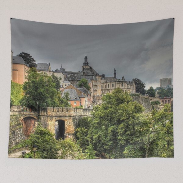 Item preview, Cloudy Day in Luxembourg City designed and sold by KEnzPhotography.