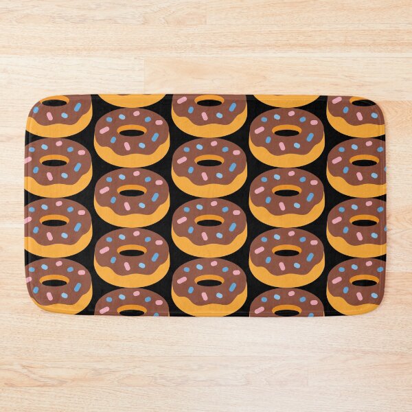 Item preview, Donut espolvoreado con chocolate Emoji designed and sold by PrintPortal.