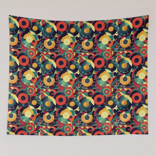 Item preview, Retro Vinyl Records designed and sold by BuraxisDesigns.