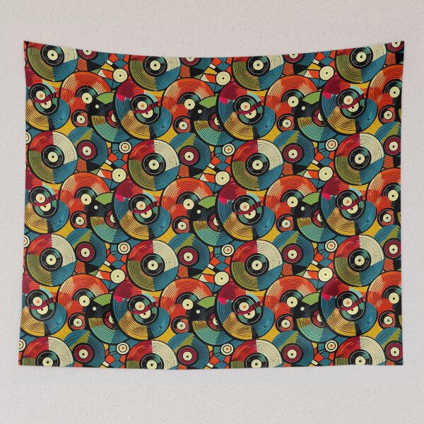 Item preview, Retro Vinyl Records designed and sold by BuraxisDesigns.