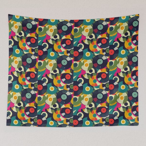 Item preview, Retro Vinyl Records designed and sold by BuraxisDesigns.