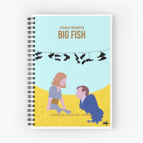 Item preview, Big Fish Minimal Movie Poster designed and sold by maddygracetm.