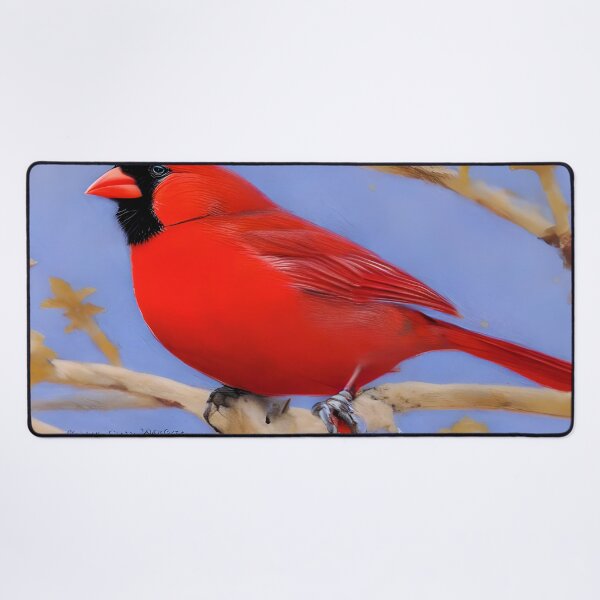 Item preview, Northern Cardinal Art, Red Cardinal Art, Textured Artwork  designed and sold by viewgraphics.