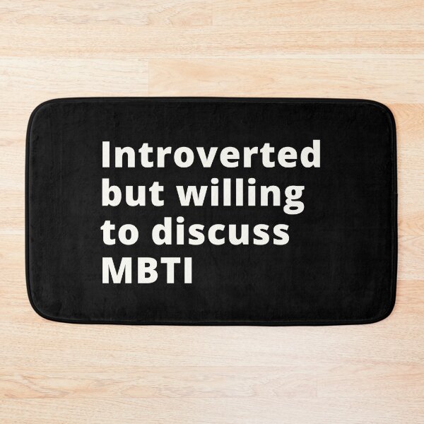 Artikelvorschau, Introvertiert, aber bereit, über MBTI zu sprechen. | lustige introvertierte zitate. | zuordenbare introvertierte Probleme. entworfen und verkauft von Confusion-Human.