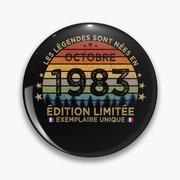 Item preview, Anniversaire 40 Ans Les Legendes Sont Nees en octobre 1983 designed and sold by cssdru.