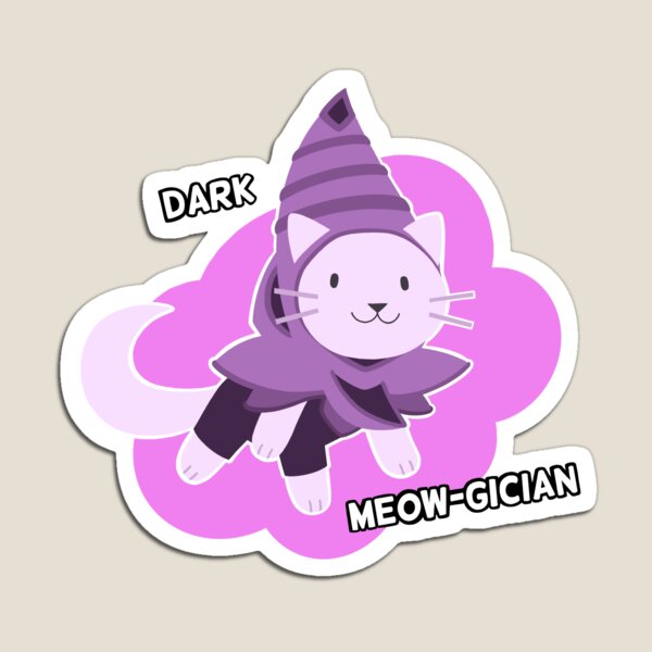 Item preview, Dark Meow-gician designed and sold by DinoDoggie.