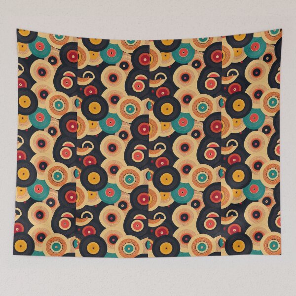 Item preview, Retro Vinyl Records designed and sold by BuraxisDesigns.