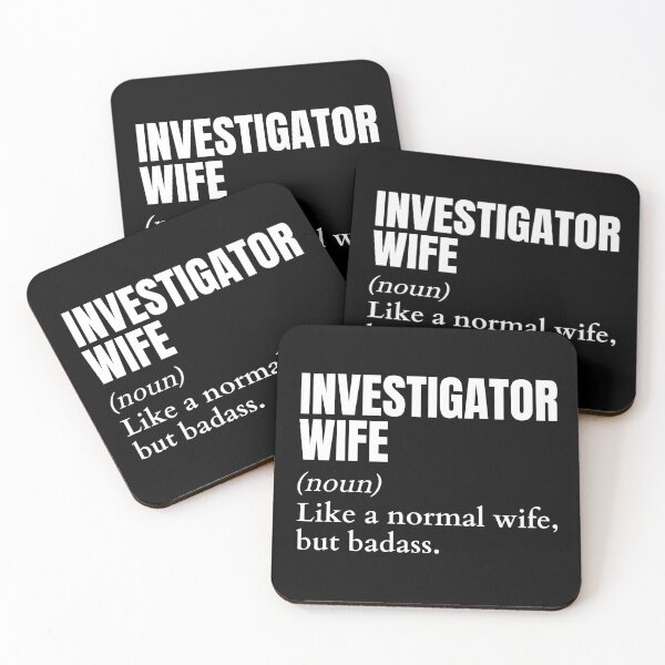 Item preview, Funny Badass Investigator Wife Definition designed and sold by EndlessFreedom.