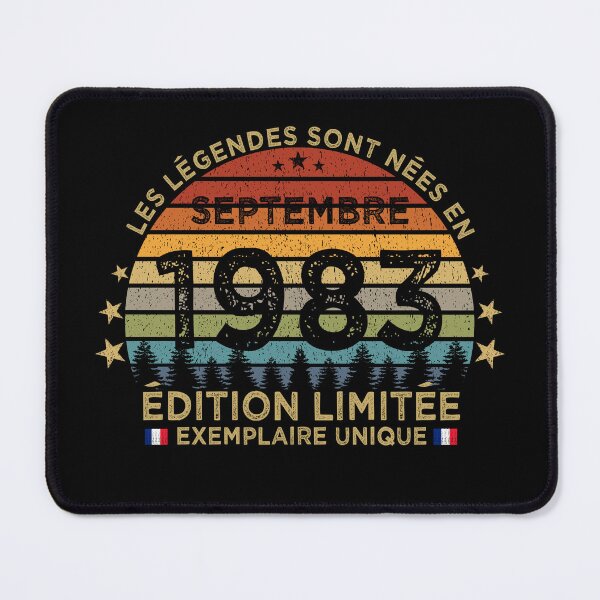 Item preview, Anniversaire 40 Ans Les Legendes Sont Nees en Septembre 1983 designed and sold by cssdru.