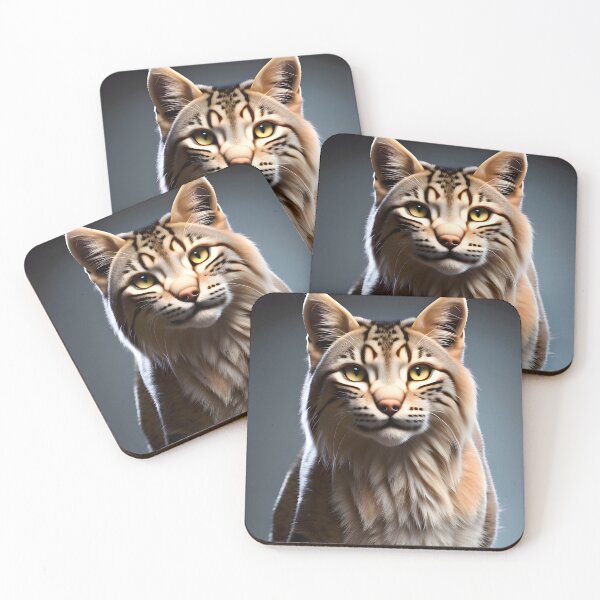 Artikelvorschau, Lynx Cat - moderne digitale Kunst entworfen und verkauft von Ai-michiart.