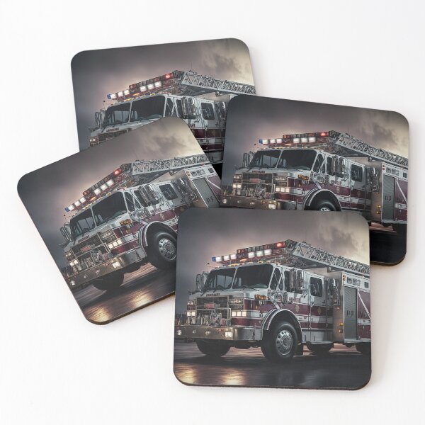 Item preview, Brian's Ladder 1 Firetruck designed and sold by HummingbirdIA.