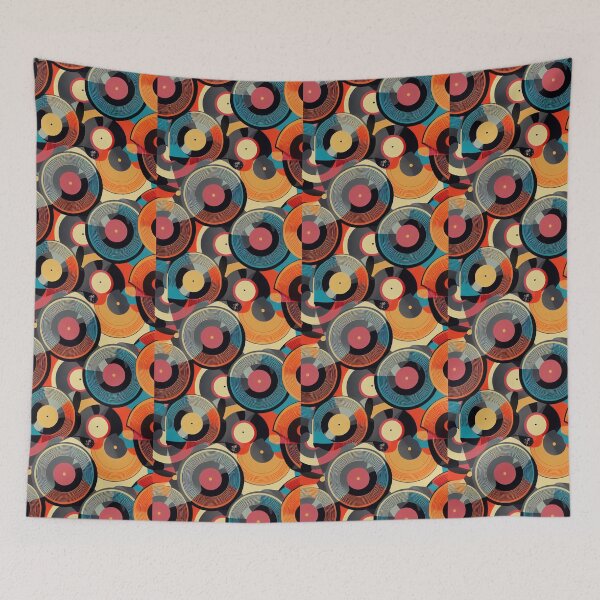Item preview, Retro Vinyl Records designed and sold by BuraxisDesigns.