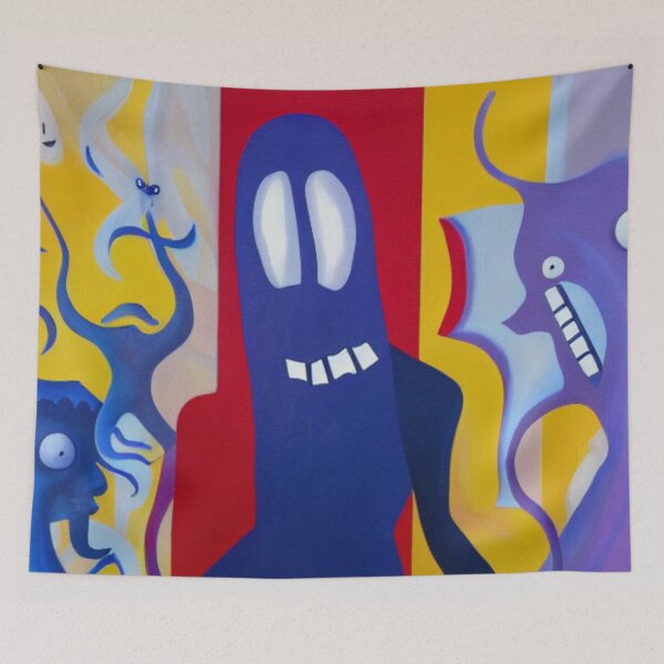 Item preview, Psycho Madness - Nervous Ghost designed and sold by PsychoMadness.