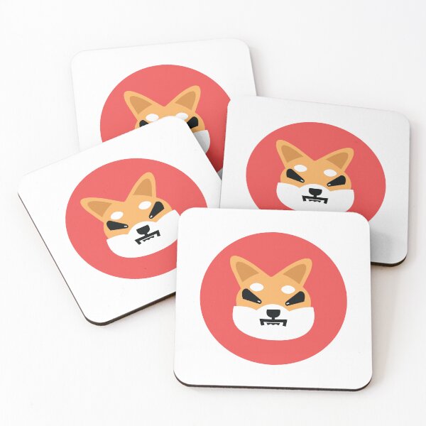 Item preview, Mean Shib Face Crypto Coin Shiba Inu Dog Head Icon Cryptocurrency Art Design designed and sold by doseofwin.